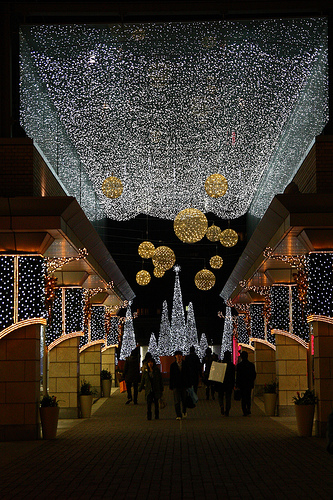 代官山のクリスマスイルミネーション